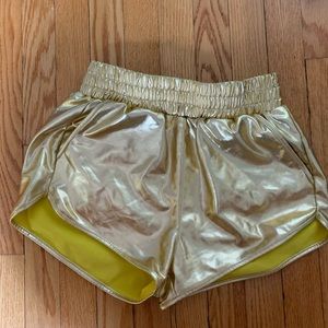 Gold shorts